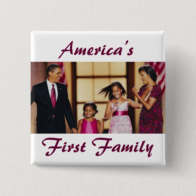 Obamasen: Amerika 1st familj Knapp (Framsida)