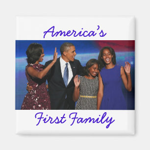 Obamasen: Amerika 1st familjmagnet Magnet