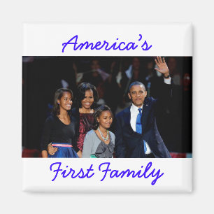 Obamasen: Amerika 1st familjmagnet Magnet