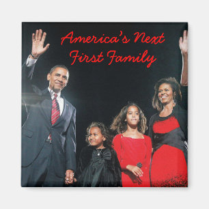 Obamasen: Amerika nästa 1st familjmagnet Magnet