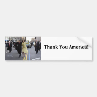 obamasna, tack Amerika! , Bildekal
