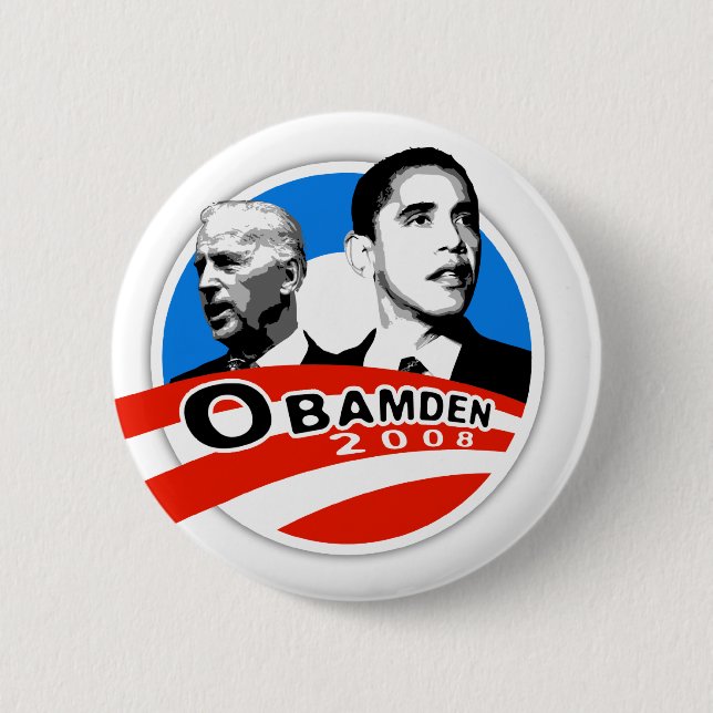 OBAMDEN 2008 knäppas Knapp (Framsida)