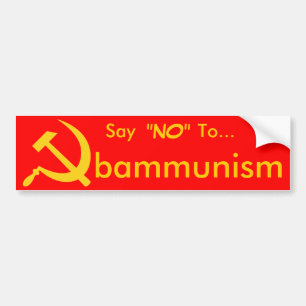 Obammunism bildekal