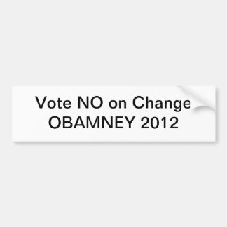 Obamney 2012 bildekal