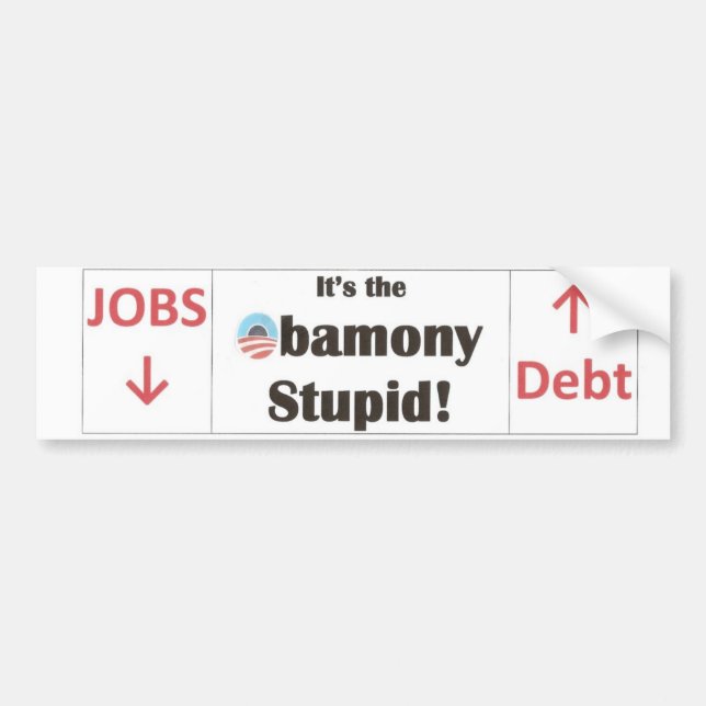 Obamony Bildekal (Framsidan)