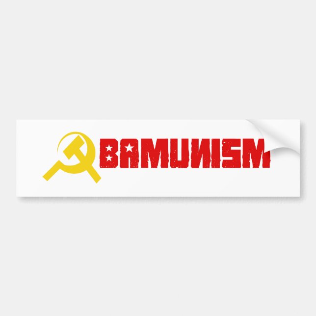 Obamunism bildekal (Framsidan)