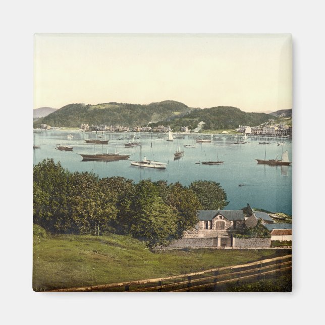 Oban Bay, Argyll och Bute, Skottland Magnet (Framsidan)