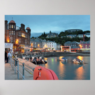 Oban hamn poster