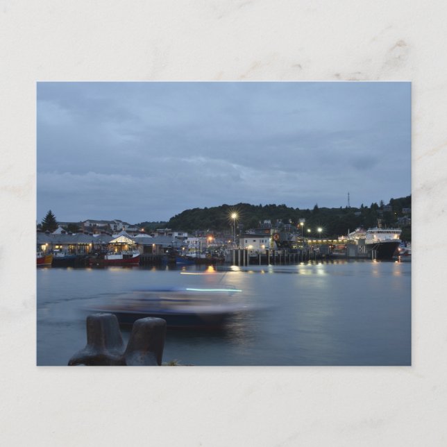 Oban Harbour Vykort (Framsida)