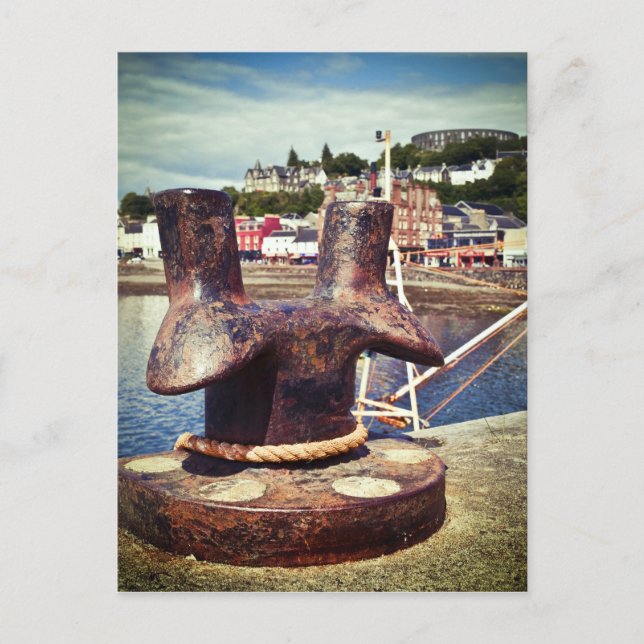 Oban Harbour Vykort (Framsida)