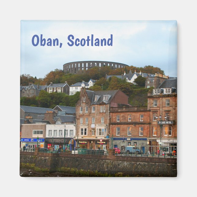 Oban, Skottland hälsning Magnet (Framsidan)