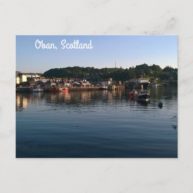 Oban, Skottland Vykort (Framsida)