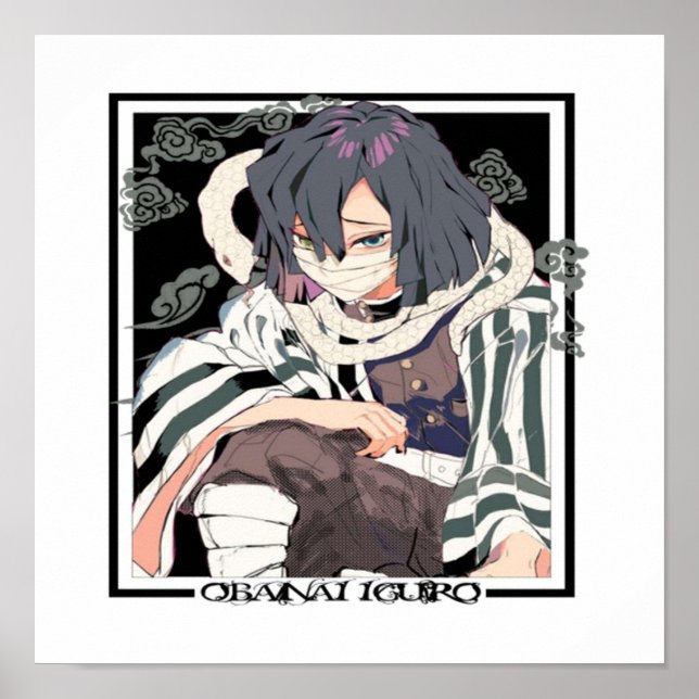 Obanai Iguro Poster (Framsidan)