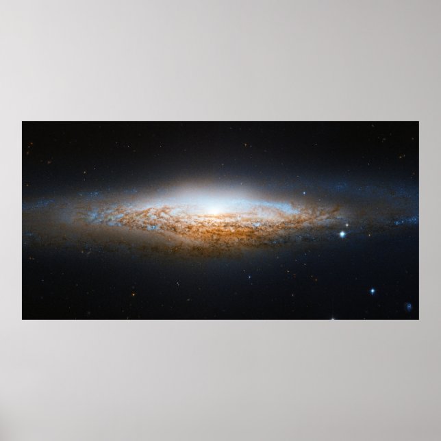 Obarred Spiral Galaxy UFO Galaxy NGC 2683 Poster (Framsidan)