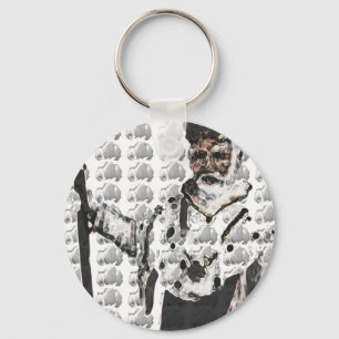 OBATALA KONUNG AV ORISHAS NYCKELRING