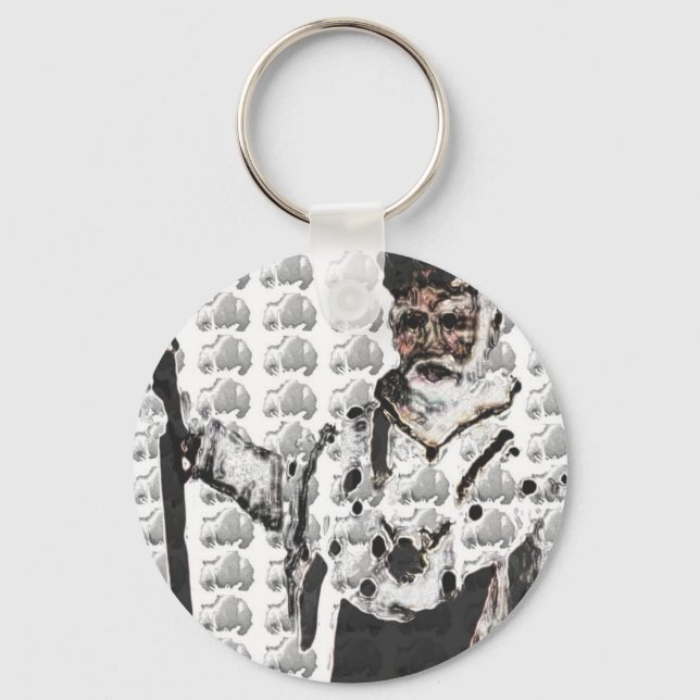 OBATALA KONUNG AV ORISHAS NYCKELRING (Framsida)