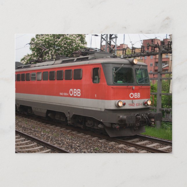ÖBB 1142 638-4 VYKORT (Framsida)