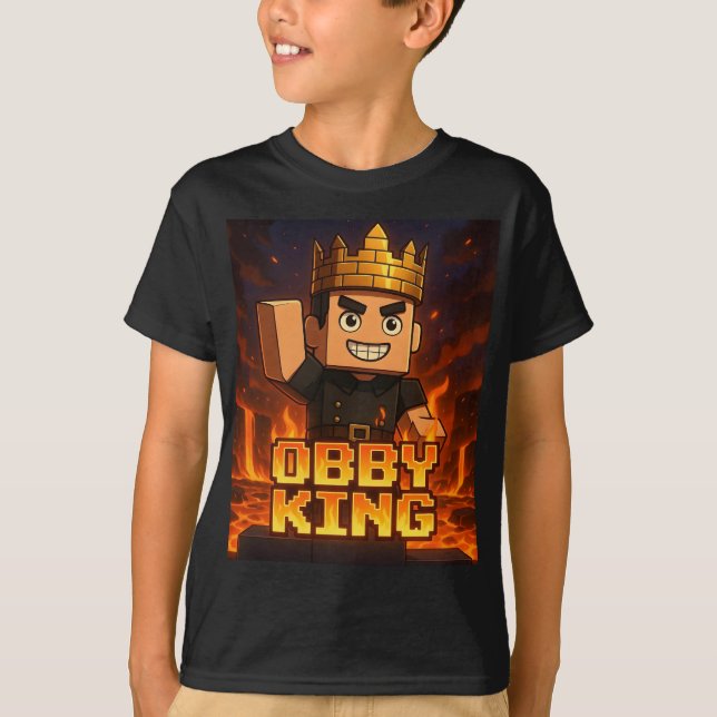 OBBY KING T SHIRT (Framsida)