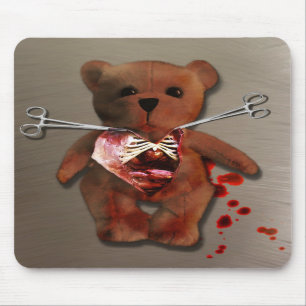 Obduktion av den T-. björnen Mousepad Musmatta