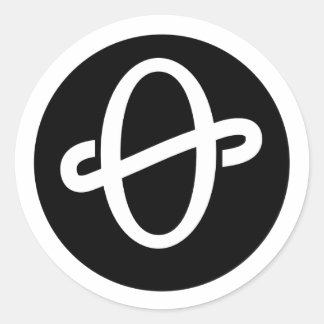 Obe Sticker Runt Klistermärke