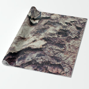 Obearbetad träbark av naturträ struktur presentpapper