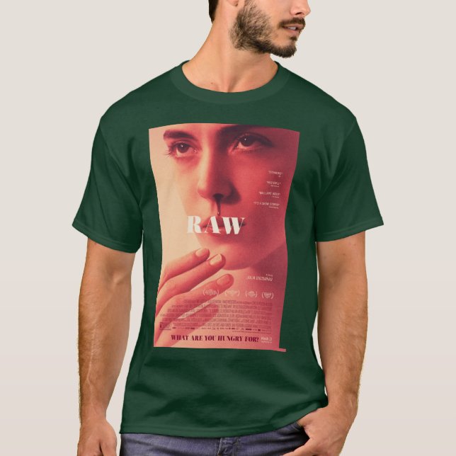obearbetade vänner familj t shirt (Framsida)