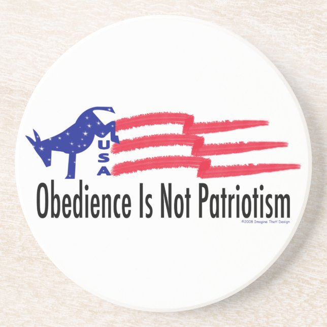 Obedience Patriotism Underlägg (Framsidan)