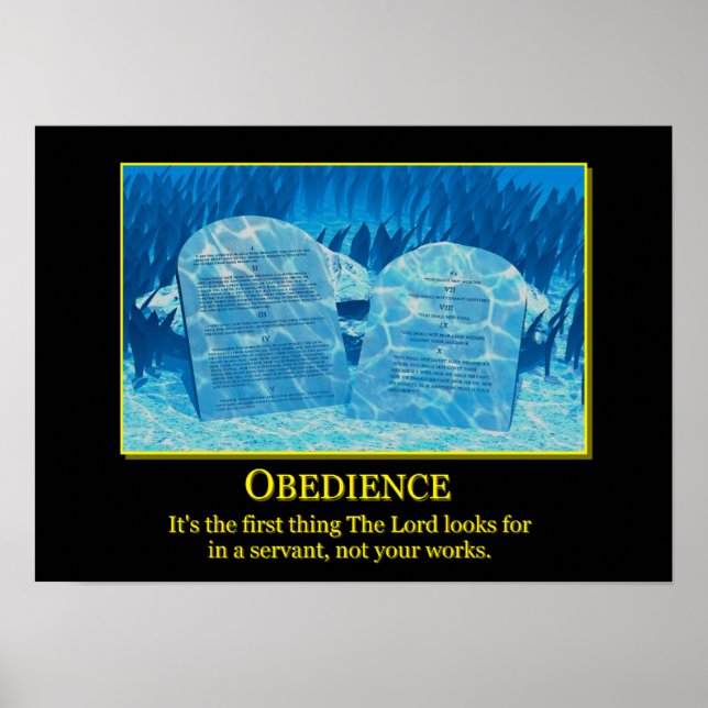 Obedience Poster (Framsidan)