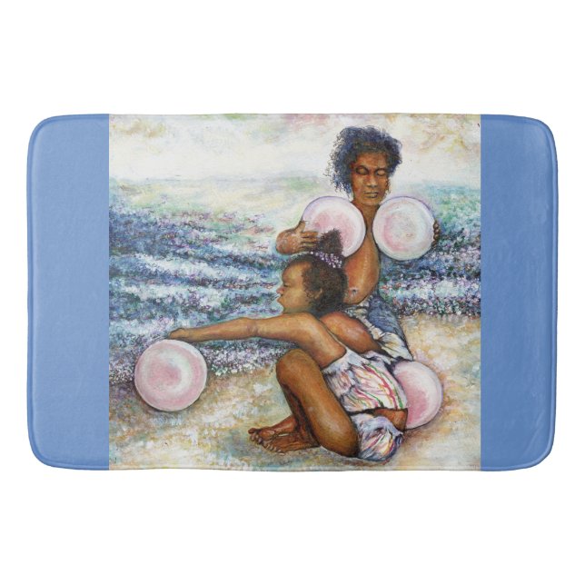 Obefläckad med att erövra det omöjliga badrumsmatta (Framsidan)