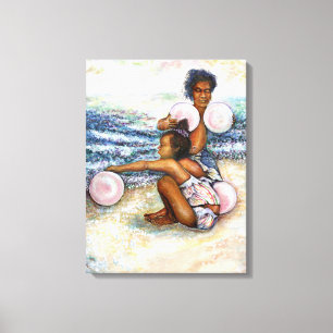 Obefläckad med att erövra det omöjliga canvastryck