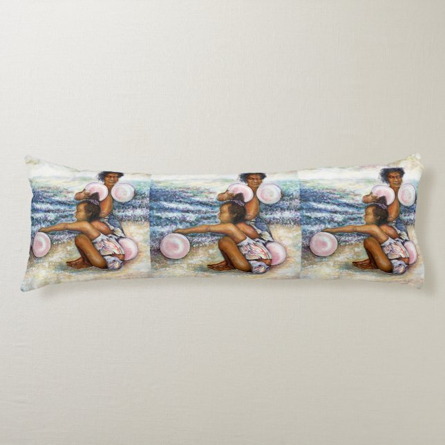 Obefläckad med att erövra det omöjliga kroppskudde (Framsidan)