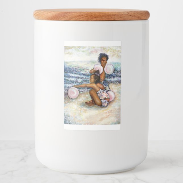 Obefläckad med att erövra det omöjliga mat etikett (Framsida)