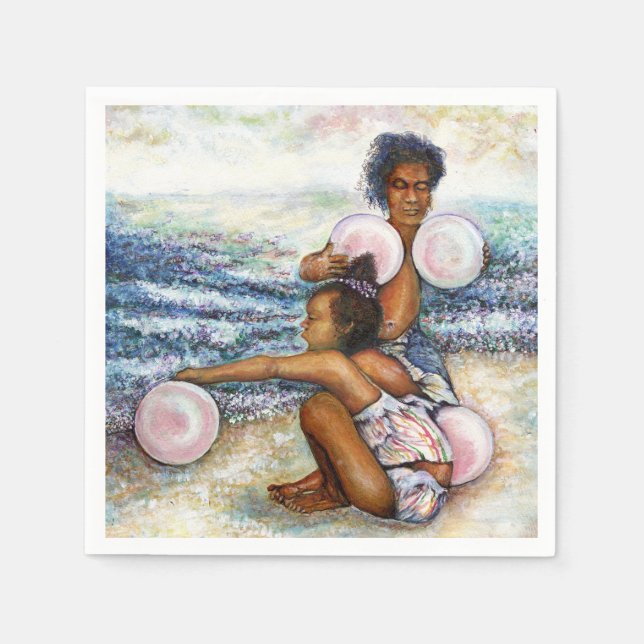 Obefläckad med att erövra det omöjliga pappersservett (Framsidan)