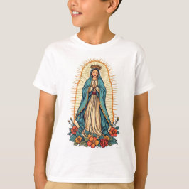 Obefleckad jungfru av Guadalupe barn t-shirt