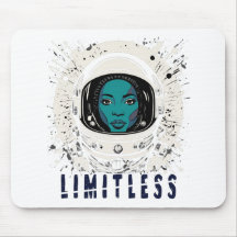 Obegränsad Astronautflicka - Musmattor