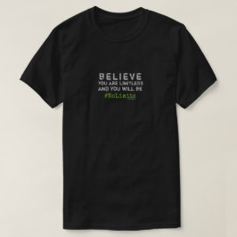 Obegränsad motivationmanar T-tröja T Shirt