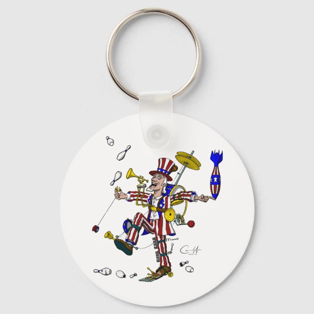 Obegränsad regering nyckelring (Framsida)