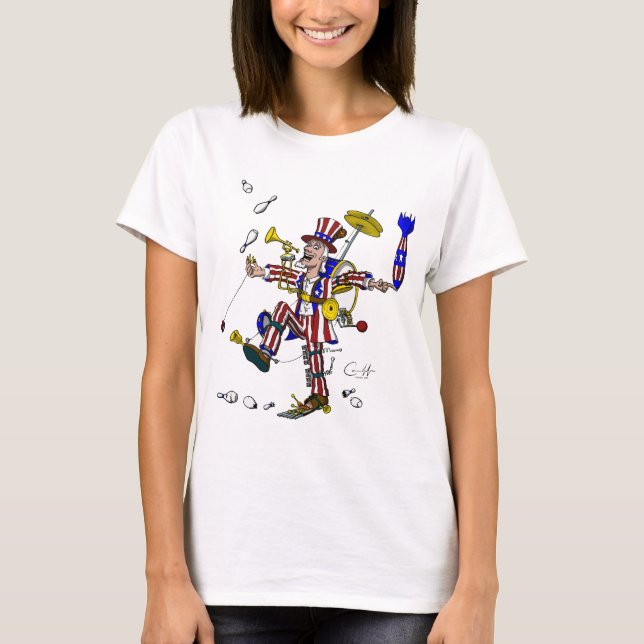 Obegränsad regering t shirt (Framsida)