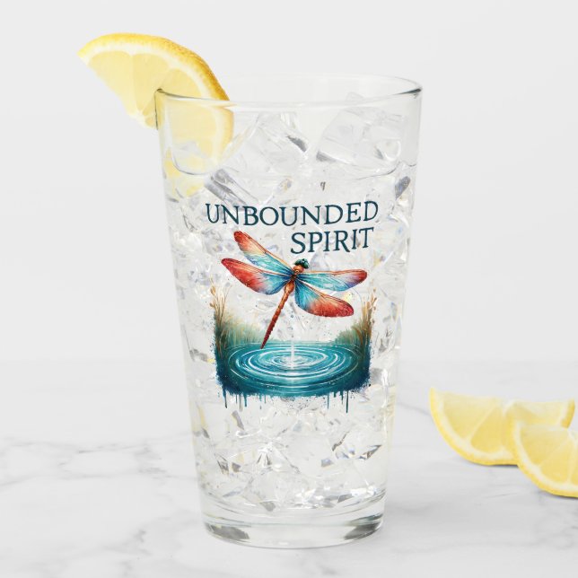 Obegränsad själ - Konstnärlig drakfluga Glaskopp (Framsida Ice)