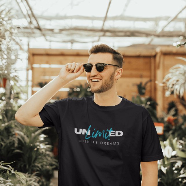 Obegränsade Drömmar Skapar Positivitet T Shirt (Skapare uppladdad)