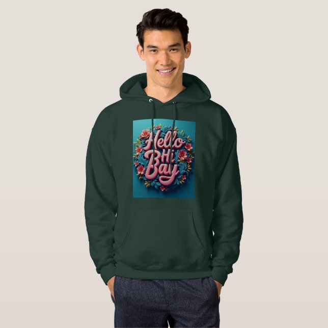 "Obehaglig Hoodie i Dimma" (Hel framsida)