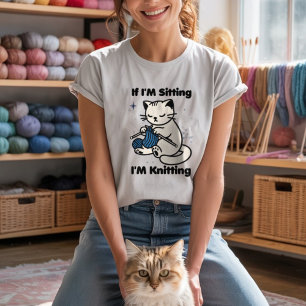 Obehaglig katt knullar roligt och säger t shirt