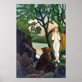 Obehaglig överraskning | Henri Rousseau | Poster