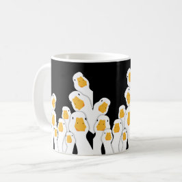 Obehaglig övervakning: Gäss övervakas från rymden Kaffemugg