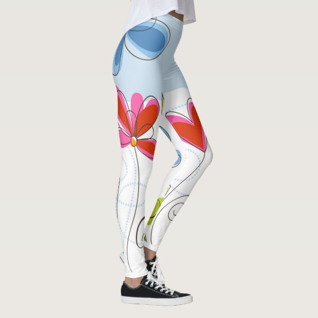 Obehagliga klappformar leggings (Höger)