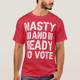 Obehagligt och Redo att rösta T Shirt
