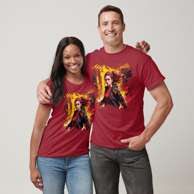 Obehandlad puls: Grunge Energy T-Shirt (Unisex)