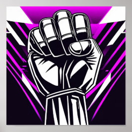 OBEHÖRIG FIST-Tecknad Poster