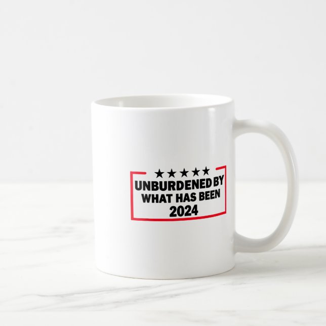 Obelastad av den tragiska segern 2024 kaffemugg (Höger)