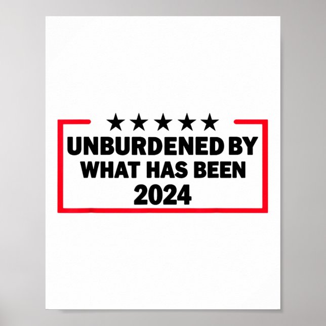Obelastad av den tragiska segern 2024 poster (Framsidan)